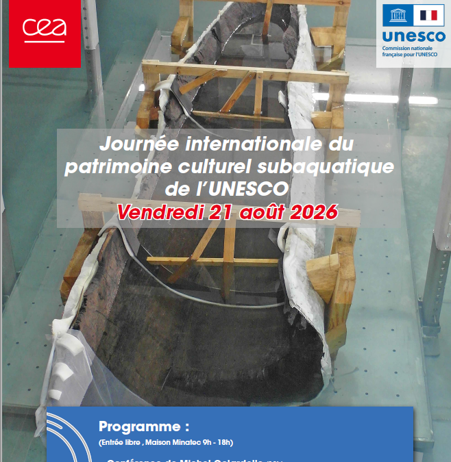 CONFERENCE – «Charavines et au-delà : enjeux et défis pour la conservation du patrimoine subaquatique en France et en Europe »